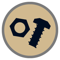 Powder Coated Hardware Icon