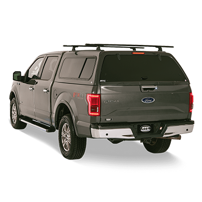 Ford F150 with an ATC cab high truck cap