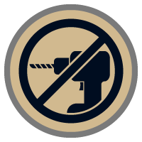 No Drilling Required Icon