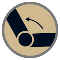 Piano hinge icon
