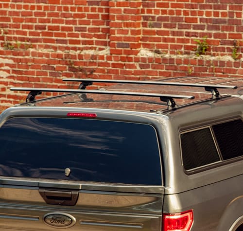 Ford F150 with an optional roof rack